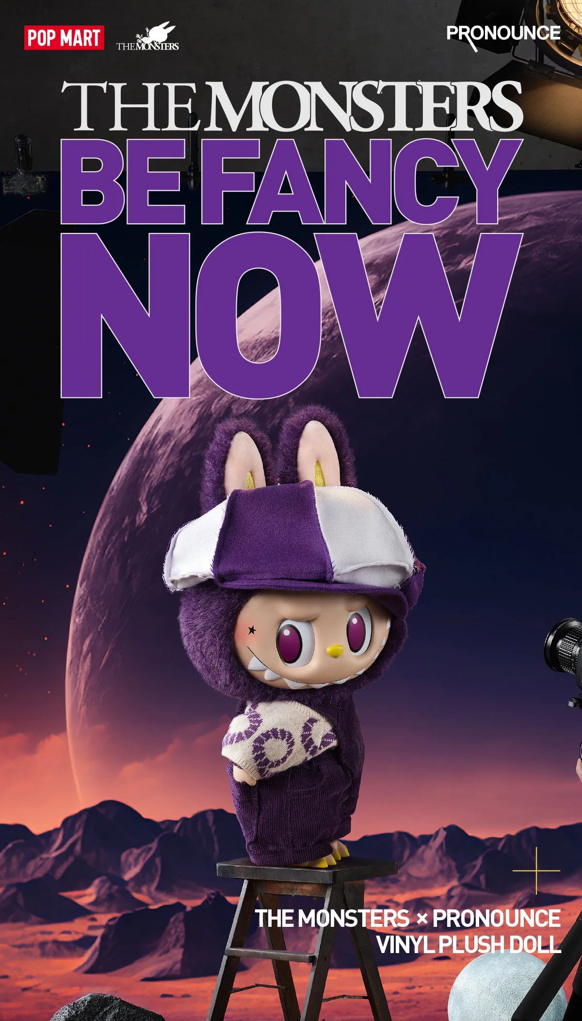 LABUBU × PRONOUNCE Be Fancy Now Plush Doll