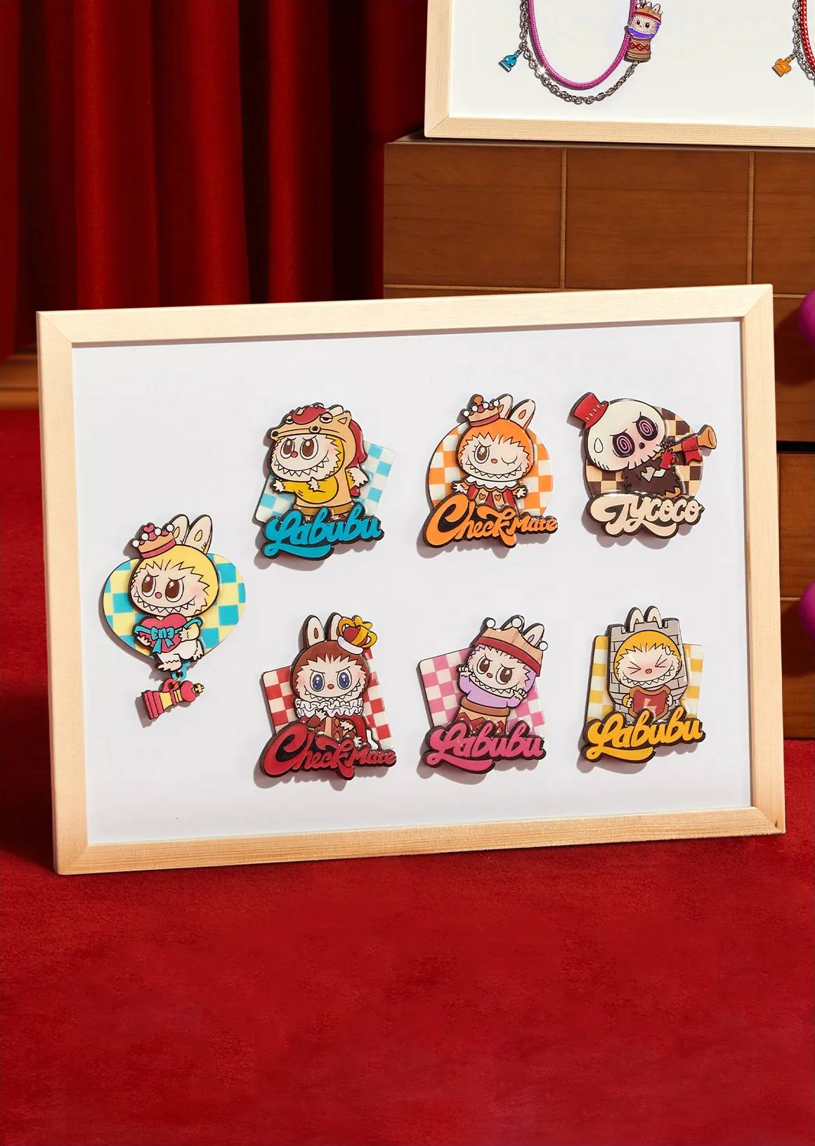 Let's Checkmate Fridge Magnets - Complete Collector's Set