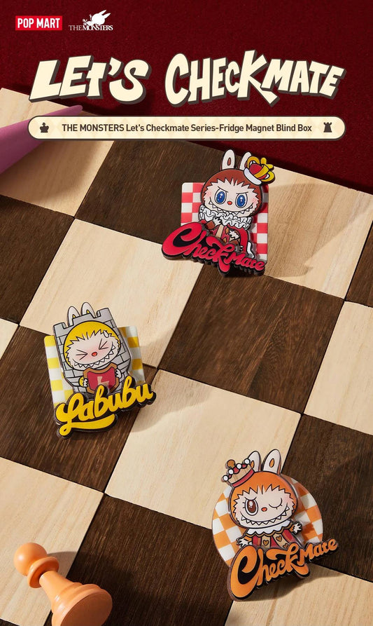 Let's Checkmate Fridge Magnets - Complete Collector's Set