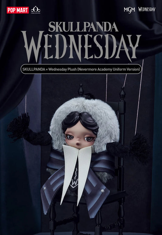 SKULLPANDA × Wednesday — Nevermore Academy Uniform Version