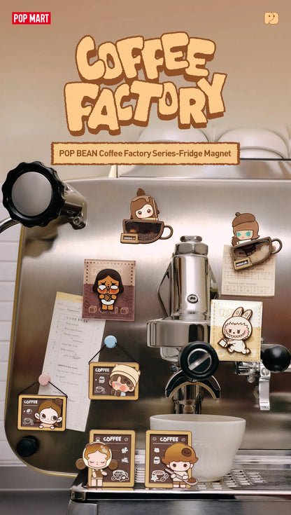 Coffee Factory Fridge Magnets - Complete Collector's Set