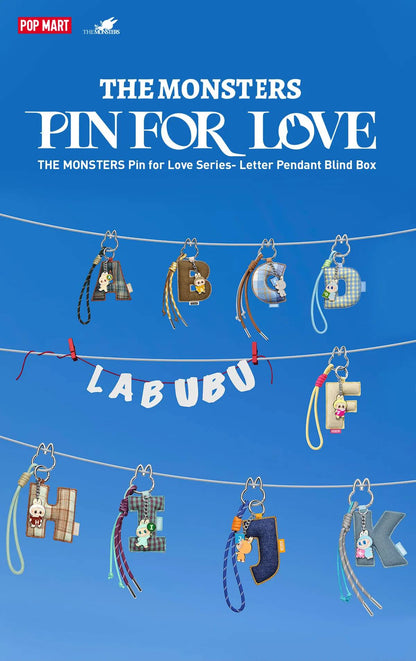 Pin for Love Letter Pendants (N–Z) — Complete Collector’s Set