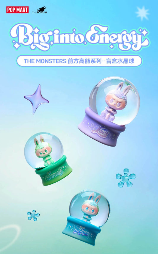 Big Into Energy Snowglobes - Complete Collector's Set