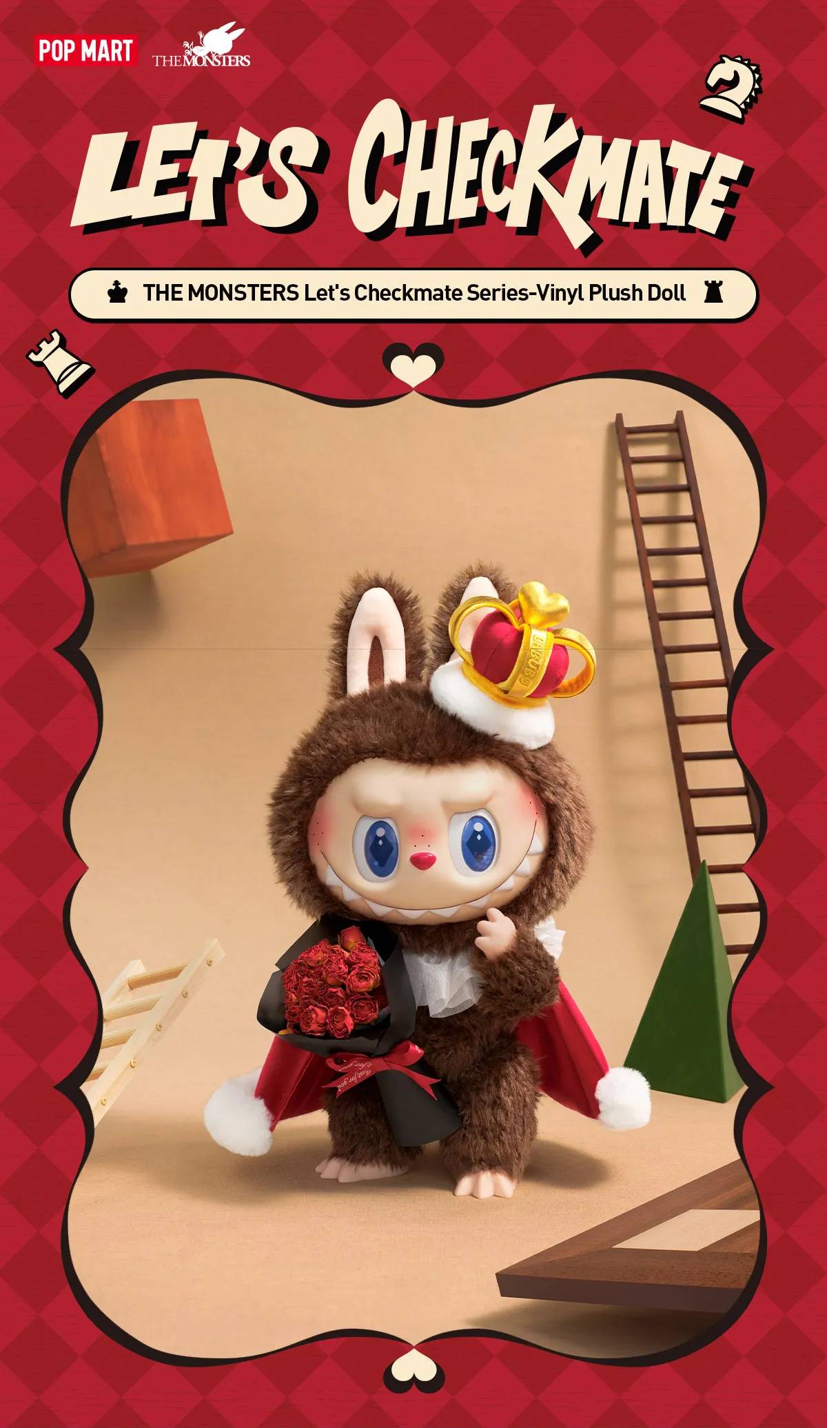 Let’s Checkmate King Plush Doll