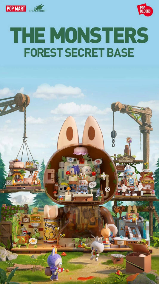 Forest Secret Base Building Blocks