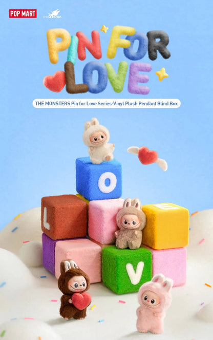 Pin for Love Vinyl Plush Pendants (N-Z) — Complete Collector’s Set