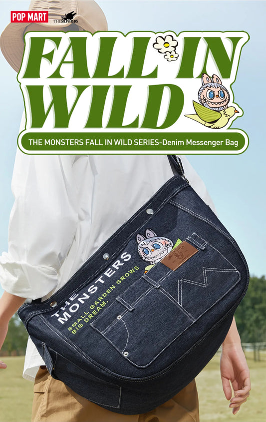 Fall In Wild Denim Messenger Bag