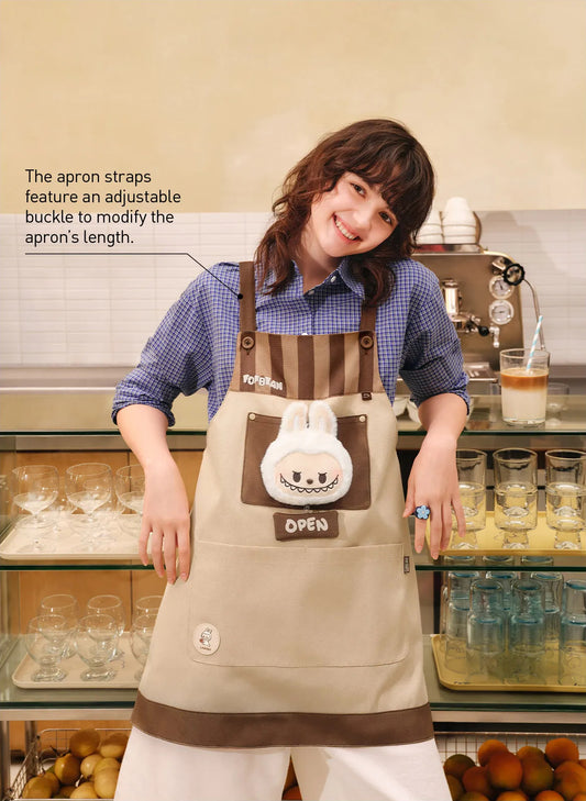Coffee Factory Labubu Apron