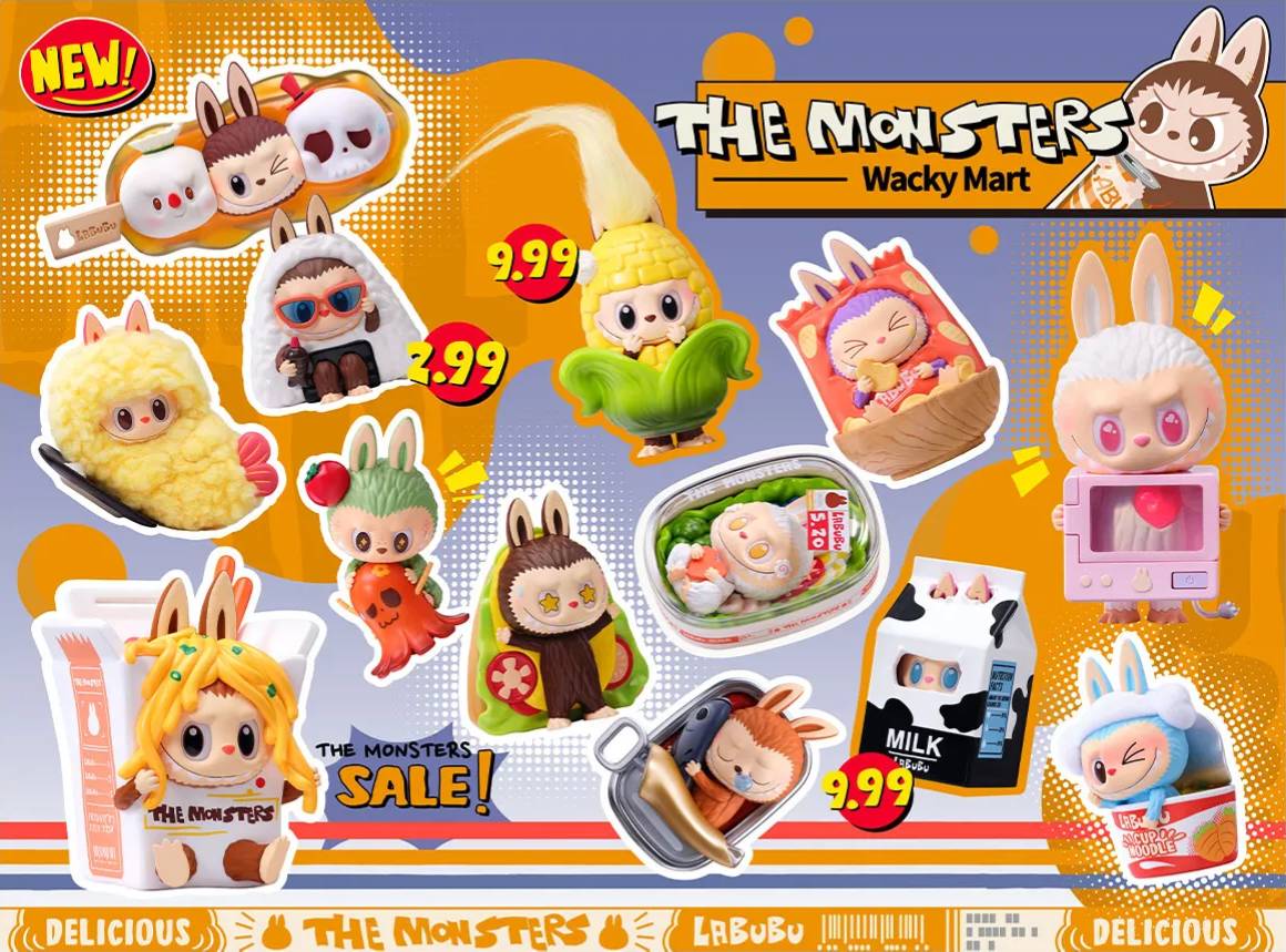 Wacky Mart - Complete Collector's Set