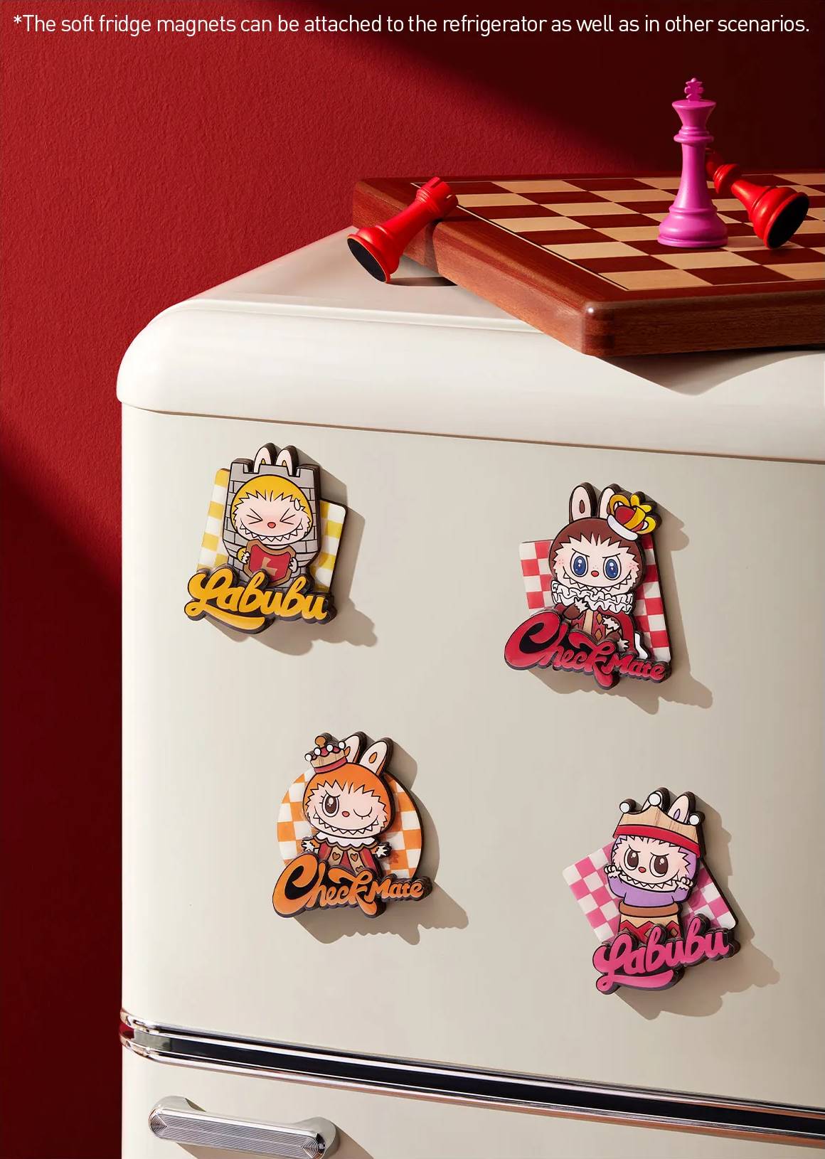 Let's Checkmate Fridge Magnets - Complete Collector's Set