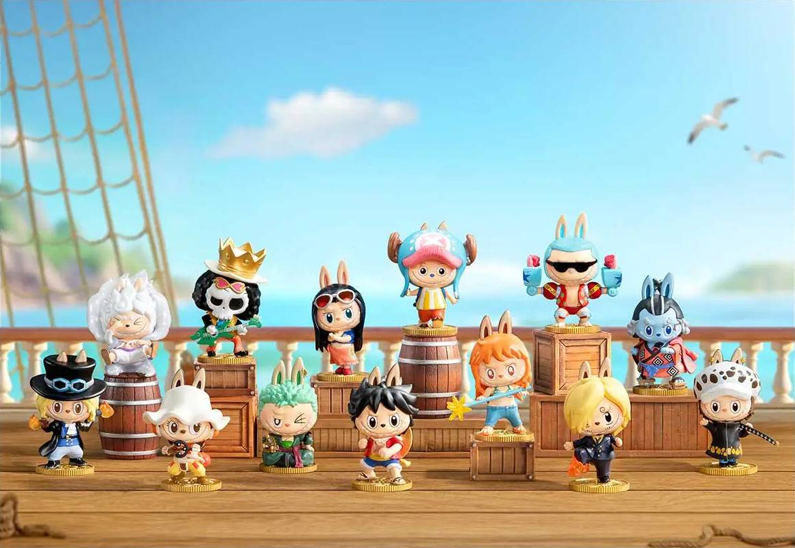 Labubu × One Piece - Complete Collector's Set