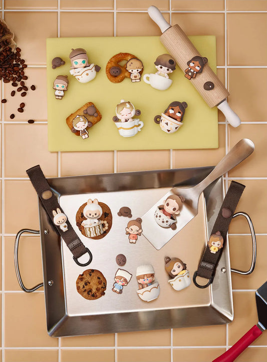 Coffee Factory Decoration Charm - Complete Collector's Set