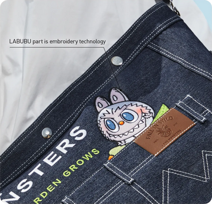 Fall In Wild Denim Messenger Bag