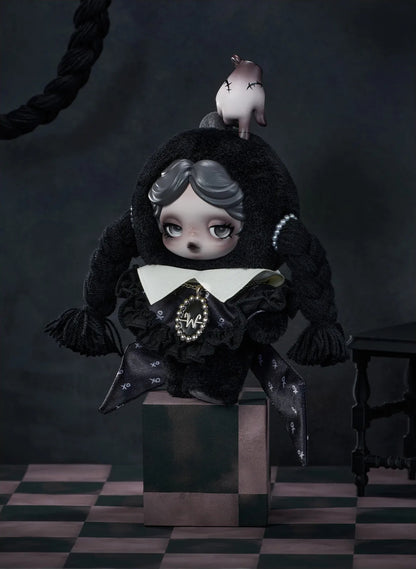 SKULLPANDA × Wednesday — Classic Dress Version