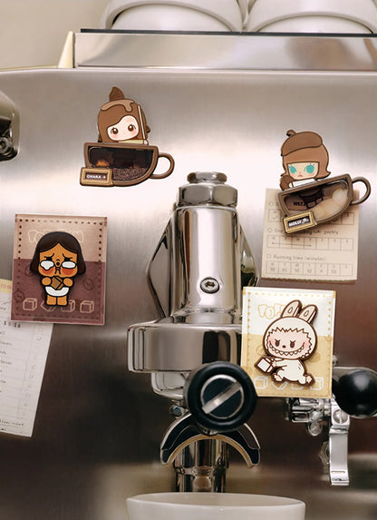 Coffee Factory Fridge Magnets - Complete Collector's Set