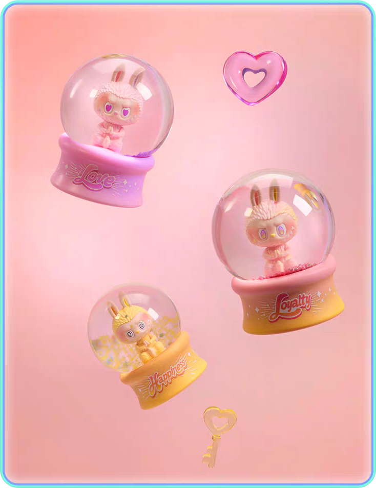 Big Into Energy Snowglobes - Complete Collector's Set