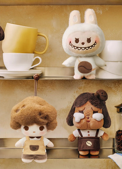 Coffee Factory Plush Pendants — Complete Collector’s Set