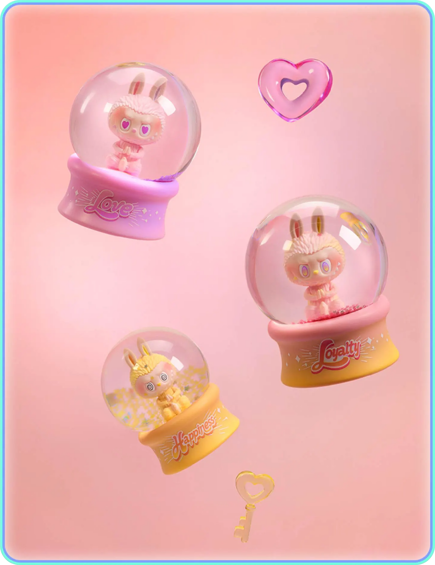 Big Into Energy Snowglobes - Complete Collector's Set
