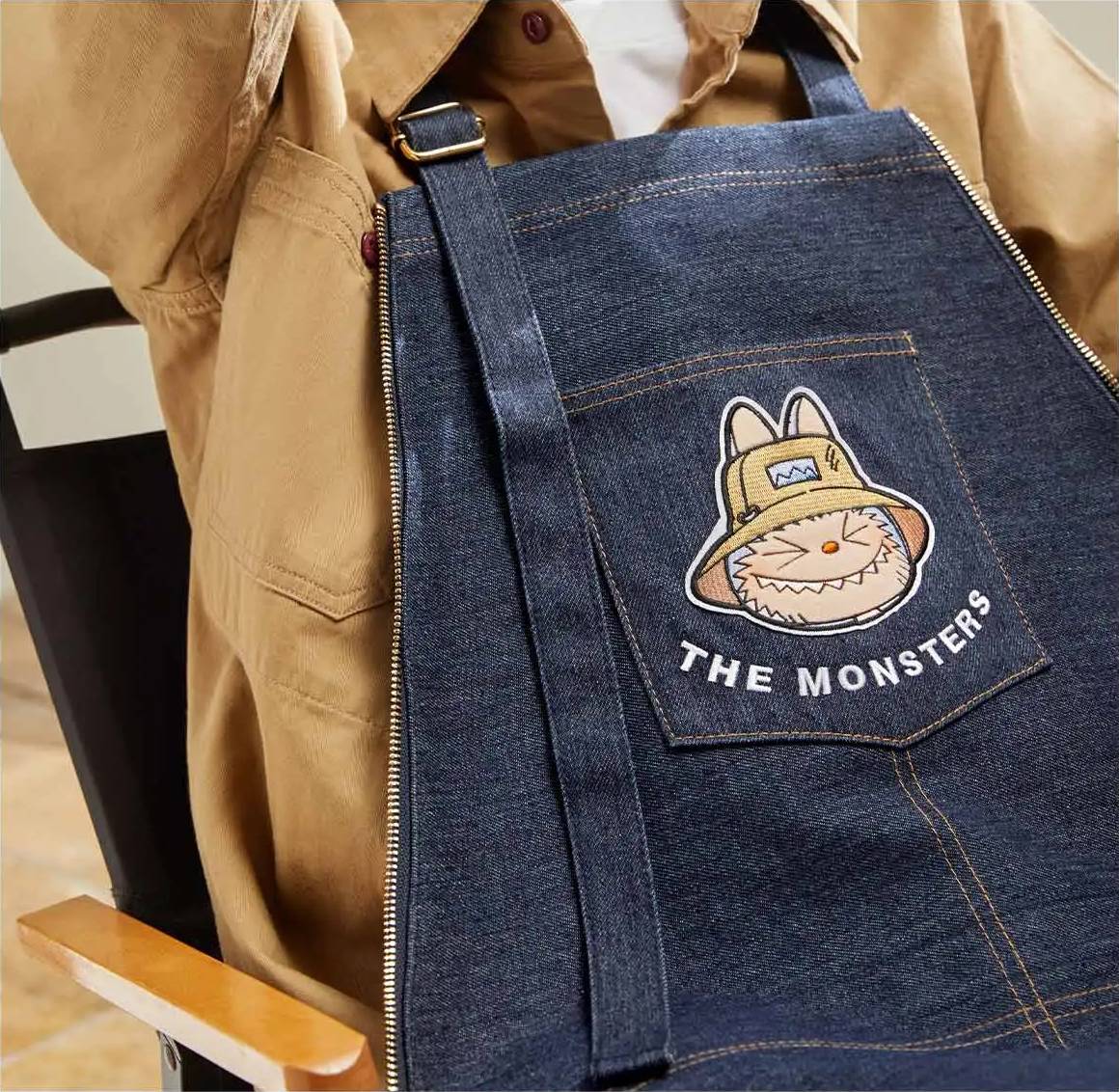 Fall In Wild Denim Apron Bag