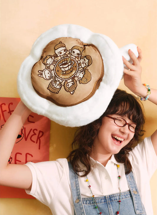 Coffee Factory Blanket & Pillow Set