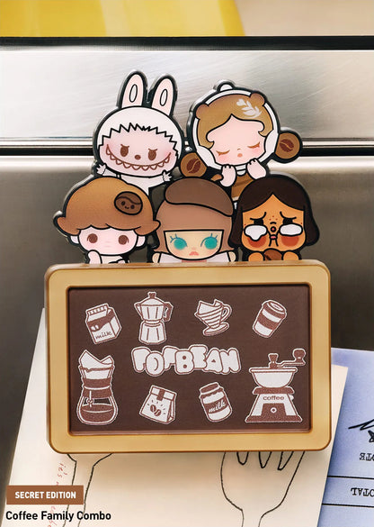 Coffee Factory Fridge Magnets - Complete Collector's Set