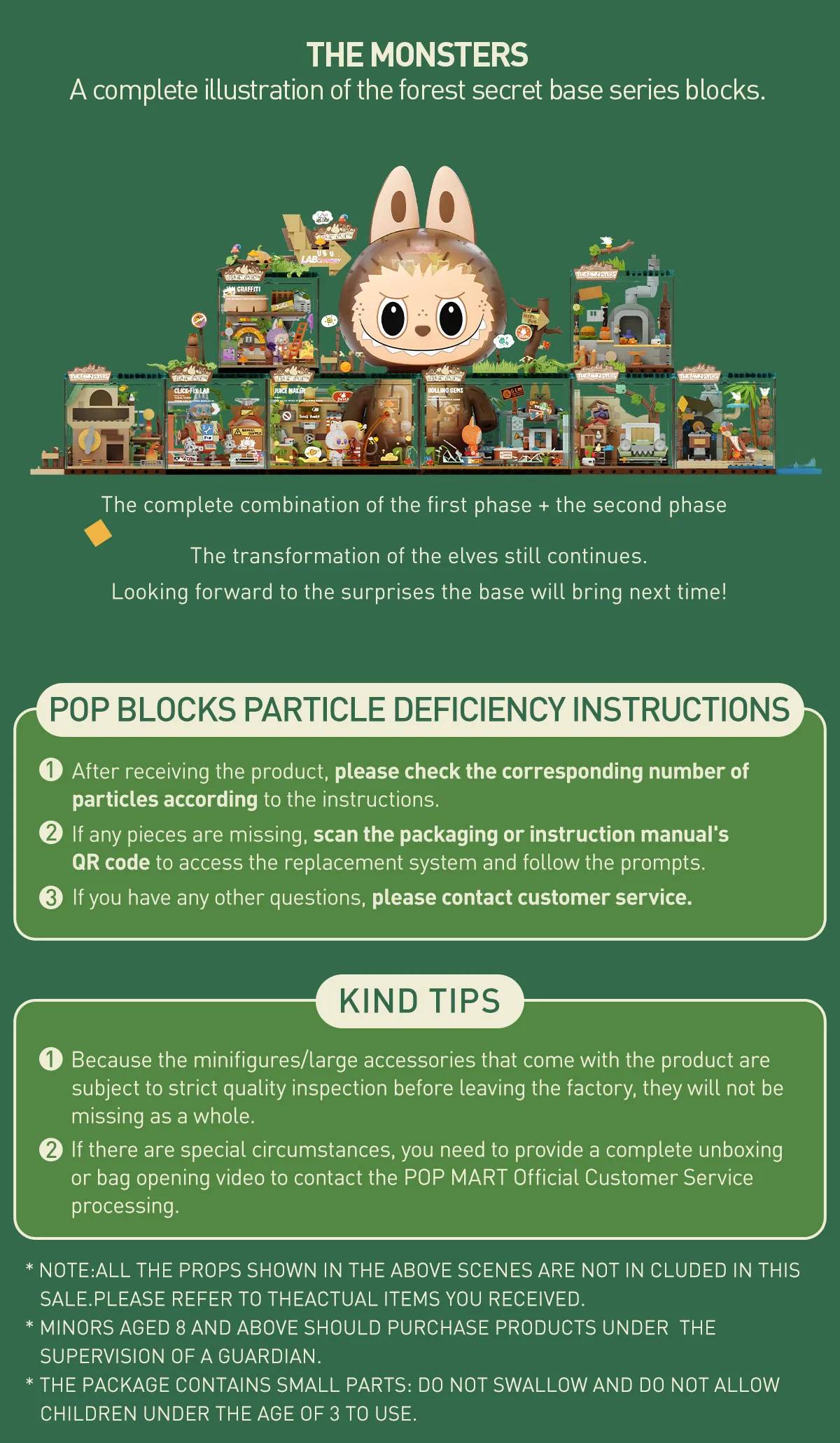 Forest Secret Base Building Blocks