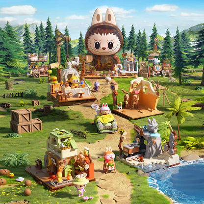 Forest Secret Base Building Blocks